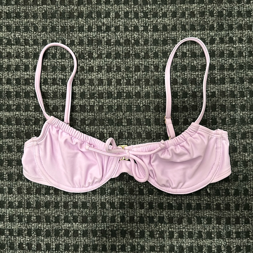 Light purple swim top